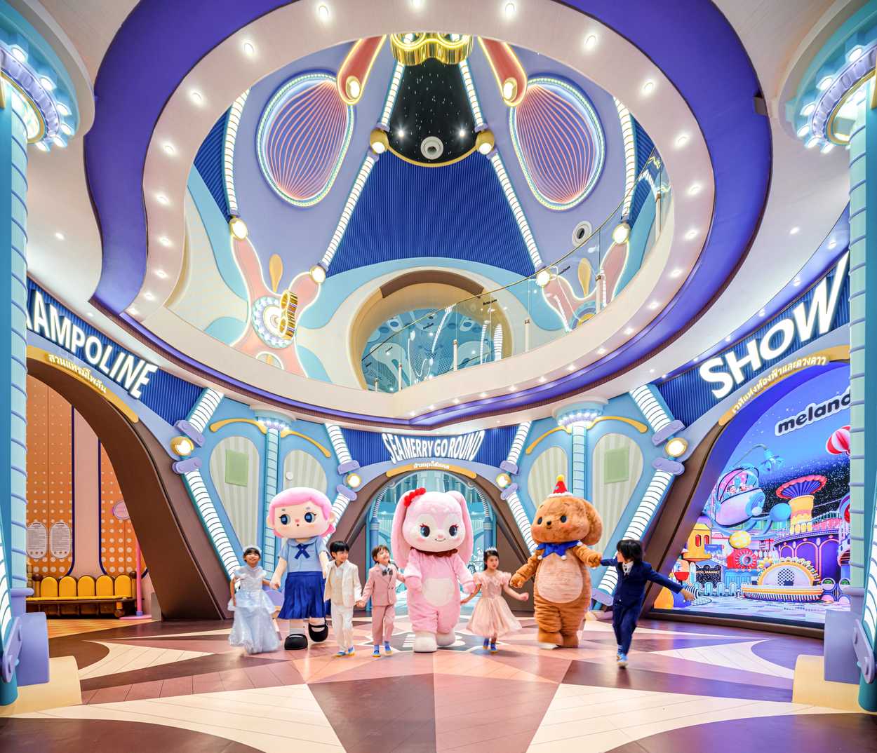 落子曼谷核心商圈迅速引爆泰国亲子游乐市场！j9九游会网址是什么meland出海首秀(图8)